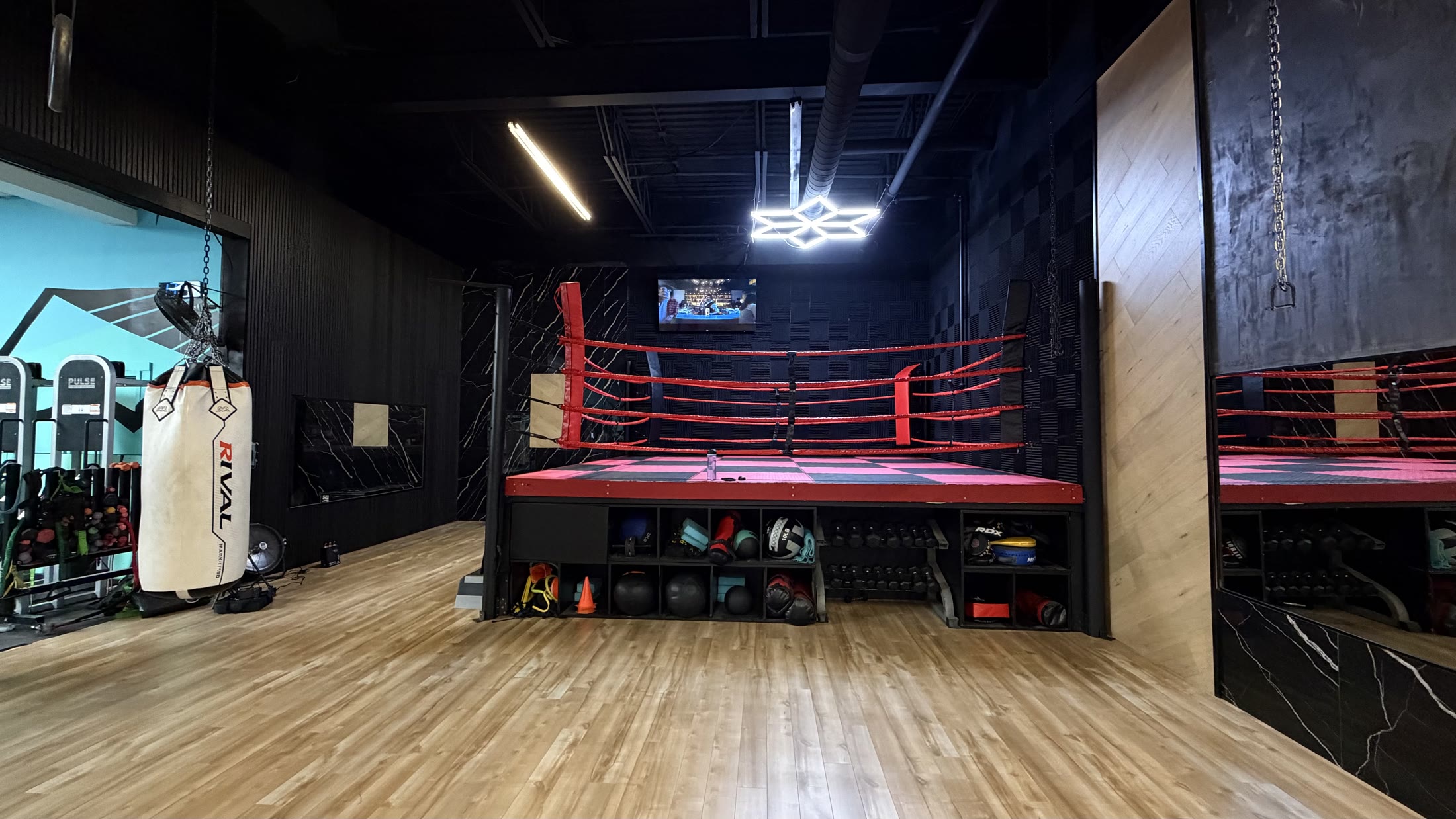 Ring de boxe du Centre Stay Fit